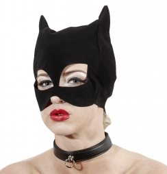 Black Cat mask By Bad Kitty