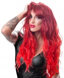 Wigged Love Wavy Long Hair Red