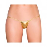 Shiny Gold G-string