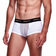 Envy White Mesh Short Boxer