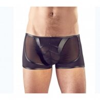 Svenjoyment Net Boxer with Shiny Straps