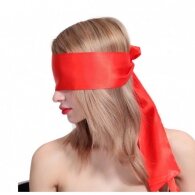 Red Satin Blindfold Scarf