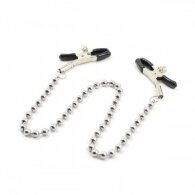 Naughty Toys Beaded Chain Nipple Clamps