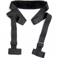 Μαύρα Φετιχιστικά Ρυθμιζόμενα Δεσμά Λαιμού Ποδιών