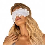 Λευκή Δαντελωτή Μάσκα Ματιών Amor Blanco