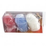 Σετ με 3 κέρινα ομοιώματα κεφαλής πέους