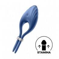 Satisfyer Duelist δακτυλίδι πέους με 12 προγράμματα δόνησης μπλε