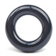 Thick  Stretchy jelly soft Cock Ring BLACK