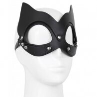Naughty Toys Cat's adjustable leather face mask