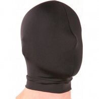 Naughty Toys black Spandex hood with No holes O/S