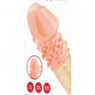 PRETTY LOVE MATIAS soft penis head sleeve FLESH WHITE