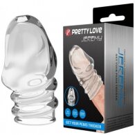 Pretty Love Jeremy Penis head sleeve CLEAR