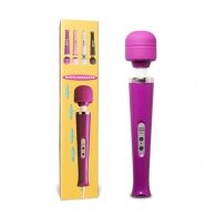 10-Speed USB Rechargeable Magic Wand Massager Purple