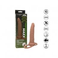 Calexotics Rechargeable Dual Penetrator 14 x 3.25 cm Brown