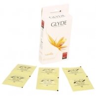 Glyde Flavored 10 Condoms Vanilla - 53mm