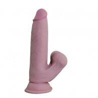 TOYBOX GEORGE TPE Dual layer cock with swinging balls Dildo 25 C