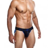 MaleBasics Neon Jock BLUE
