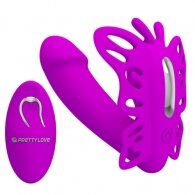 Pretty Love KATHERINE Wearable Butterfly Vibrator PURPLE