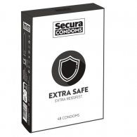 Secura Condoms Extra Safe pack of 48