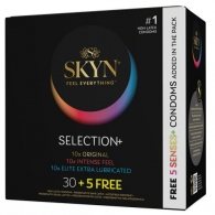 Skyn Condoms Selection Plus pack of 35