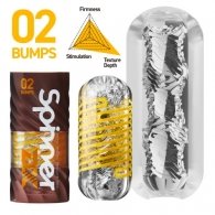 Tenga Spinner DX 02 Bumps Reusable Masturbator for men
