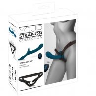 Strap-On Set harness with wireless remote controlled dildo