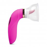 8 Speeds Pink Color Clitoral Sucking & Licking Massager Tongue