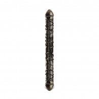 Black Color Realistic Double Ended Dildo