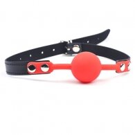 Red Silicone Ball Gag