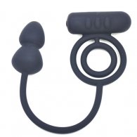 Vibrating Doul Rings with Anal Beads
