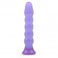 5.7'' Clear Purple Color Anal Beads