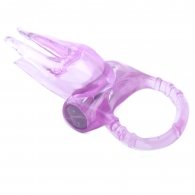 Purple Color Basic Vibrating Cock Ring