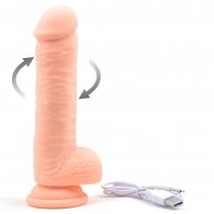 10 Functions Silicone Rechargeable Vibrating and Rotating Flesh