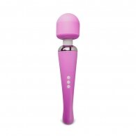 Pink Color 20-Mode Whisper Quiet Wand Massager (USB Recharging)