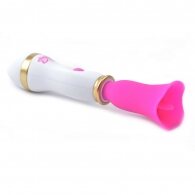 12-Speed Pink Color Mini Vibrating Tongue