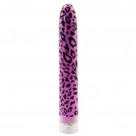 Pink Leopard Classic Vibrator 18 CM
