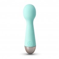 Green Mini Rechargeable Wand Massager 13 cm