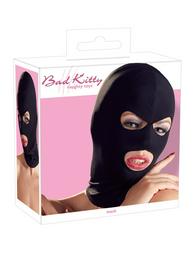 You2Toys Bad Kitty Head Mask Eyes & Mouth Black