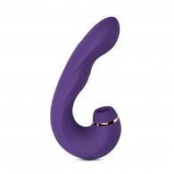 10-Speed Purple Color Silicone G-Spot Vibrator