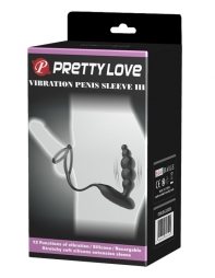 PRETTY LOVE - Vibration Penis Sleeve III