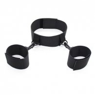 Easy cuffs collar arms restraint