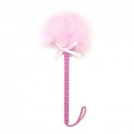 Fetish Addict Feather Tickler with Bow Pink