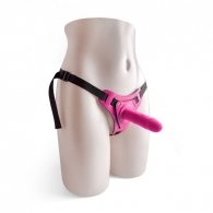 Cintura regolabile strap-on pink con fallo realistico