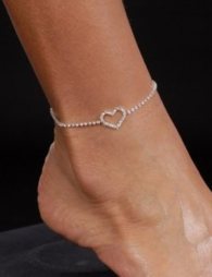 Fashion Heart Anklet