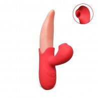 10-Speed Silicone Vibrating Tongue with Sucking Function